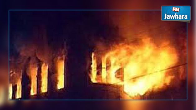 سوسة :  ملتحي يضرم النار في منزلي عوني أمن