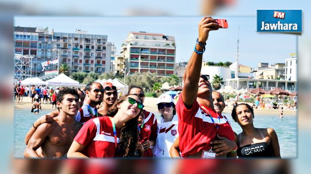 الألعاب المتوسطية : 3 ميداليات لتونس في سباق السباحة بالزعانف