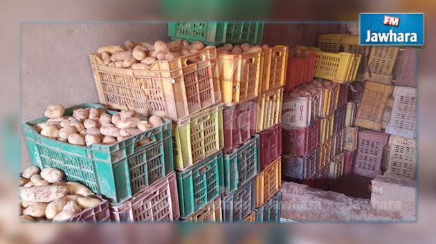 نابل : حجز 225 طن من البطاطا