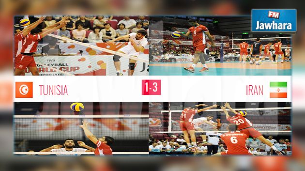 مونديال الكرة الطائرة اليابان 2015 : الهزيمة الثانية للمنتخب التونسي