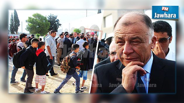 وزير التربية : لن يظل مواطن واحد في تونس دون تعليم