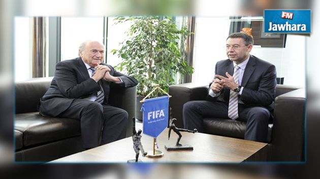 برشلونة يهدد بالإنسحاب من جميع مسابقات الفيفا