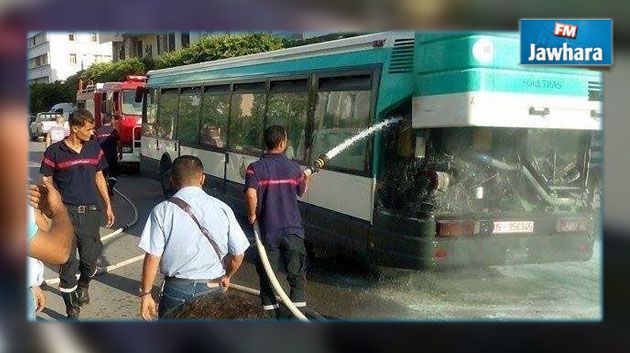 صفاقس : اندلاع النيران في محرك إحدى الحافلات المستوردة من فرنسا