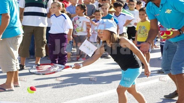 يوم مفتوح للتنس بمدينة الشابة