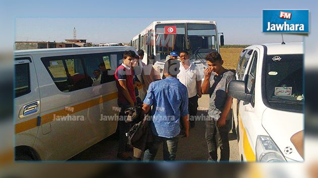 القيروان : انقطاع حركة النقل بسبب تضرر الطرقات بعد الأمطار الأخيرة