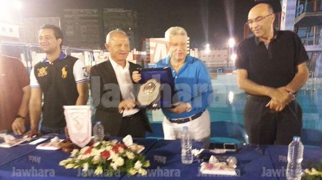 حفل استقبال لمسؤولي النجم من طرف رئيس الزمالك مرتضى منصور 