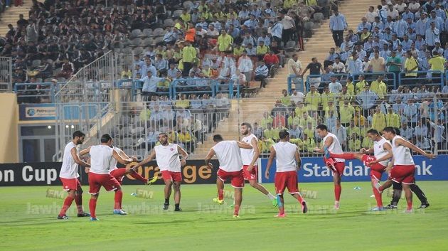 أجواء ما قبل الشوط الأول لمباراة النجم  و الزمالك 