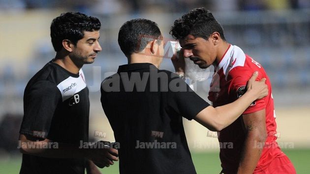 الشوط الأول لمباراة النجم الساحلي و الزمالك المصري