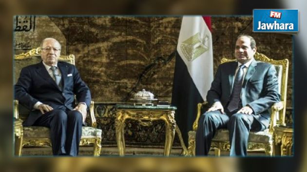 السيسي : تونس ومصر متفقتان على ضرورة إيجاد تسوية سياسية في سوريا