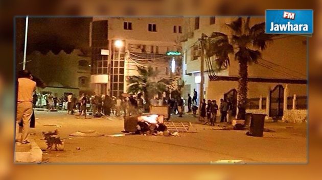 جرجيس : مواجهات مع الأمن عقب جنازة المتوفيين في حادث مرور