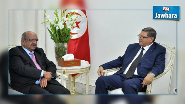 رئيس الحكومة يلتقي وزير الشؤون المغاربية الجزائري