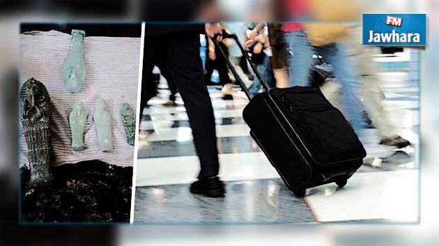 حجز 8 قطع أثرية في أمتعة مسافرة فرنسية بمطار جربة