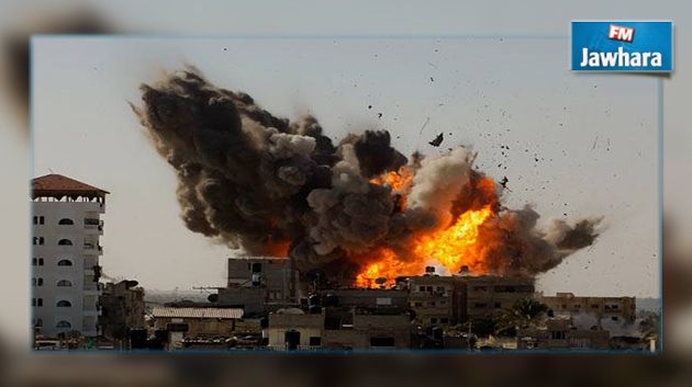قصف اسرائيلي على غزة
