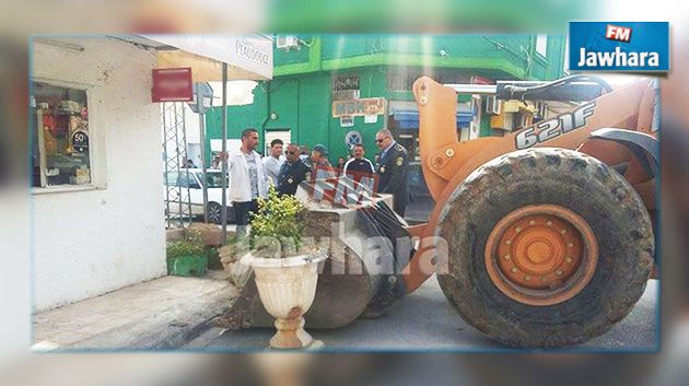 طبلبة : 30 تدخلا خلال حملة ضد استغلال الأرصفة