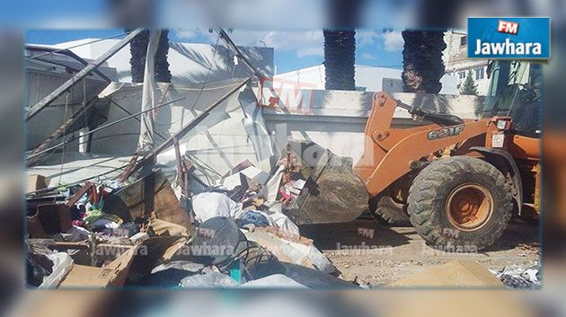 قابس : هدم 7 بناءات فوضوية