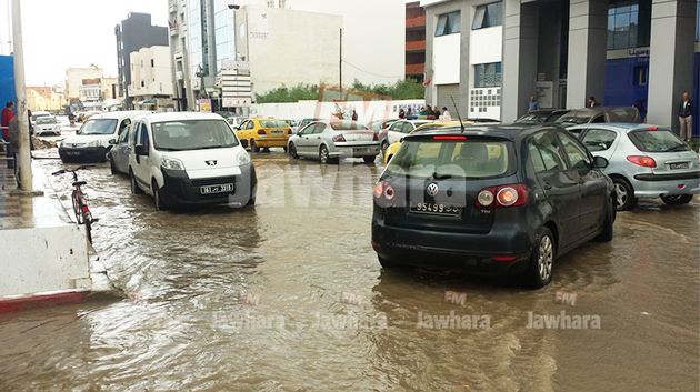 أمطار غزيرة صباح اليوم في المنستير