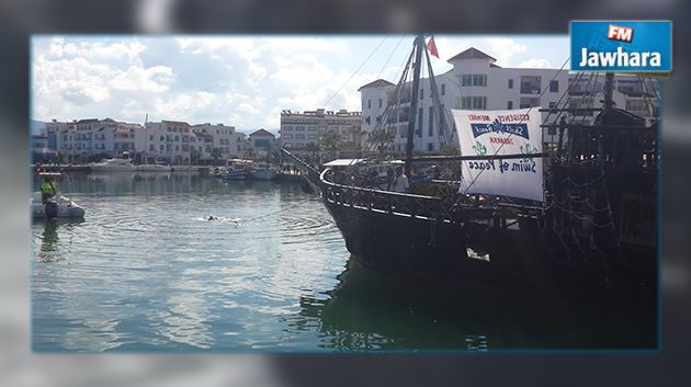 سباح تونسي يحقق رقما قياسيا جديدا في جرّ السفن