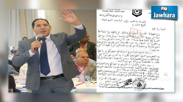 مراسلة قرمبالية الرياضية للجامعة تكشف تناقض رئيسها