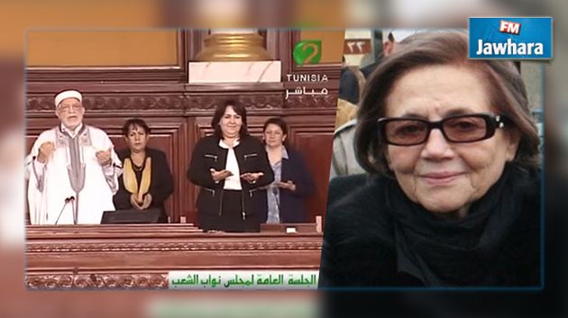 كاتب تونسي يتخيل رسالة وجهتها جميلة بوحيرد للتونسيين بعد تلاوة الفاتحة على روحها في المجلس