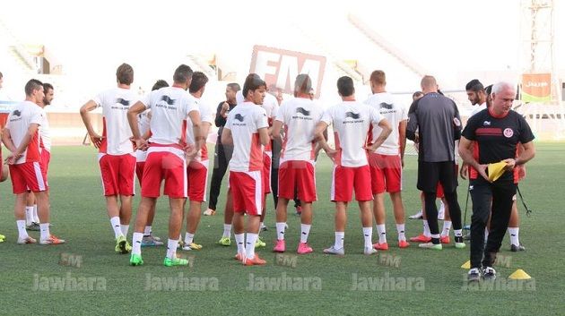 تحضيرات المنتخب التونسي لمواجهة موريتانيا