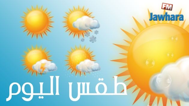 طقس اليوم : سحب وأمطار بكافة الجهات