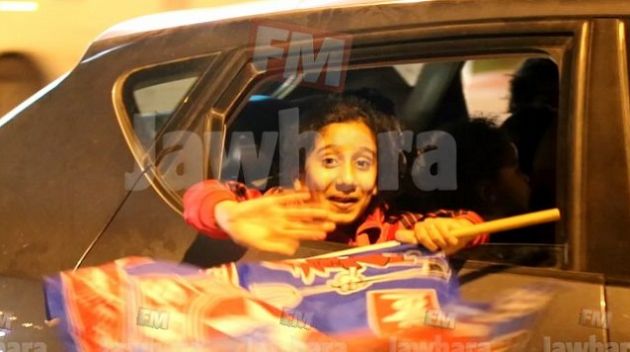 أجواء فرحة جماهير النجم في سوسة إثر مواجهة أورلاندو بيراتس