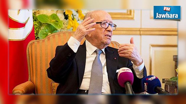 قائد السبسي يثمّن