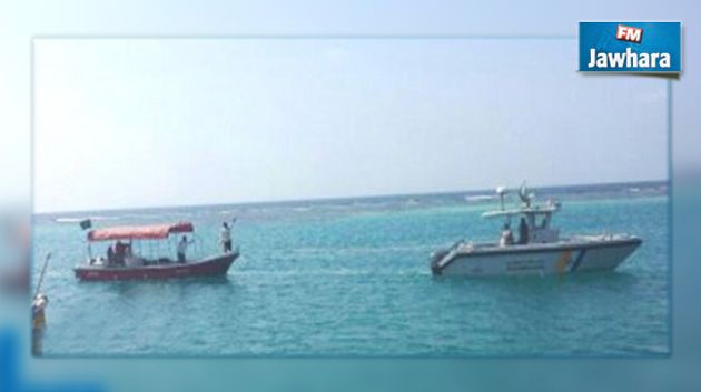 طائرة عمودية و زورقين سريعين لإنتشال جثث 4 بحارة