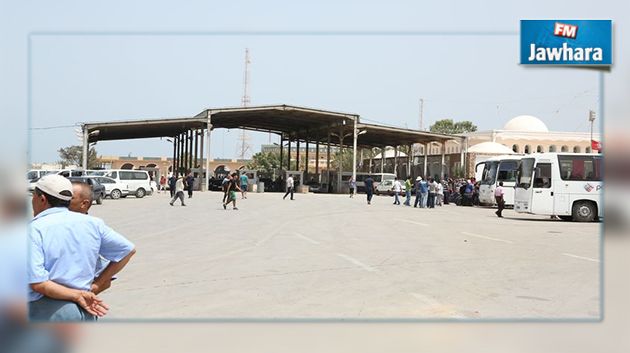 مقارنة بالسنوات الماضية : تراجع حركة العبور براس جدير والذهيبة خلال رأس السنة
