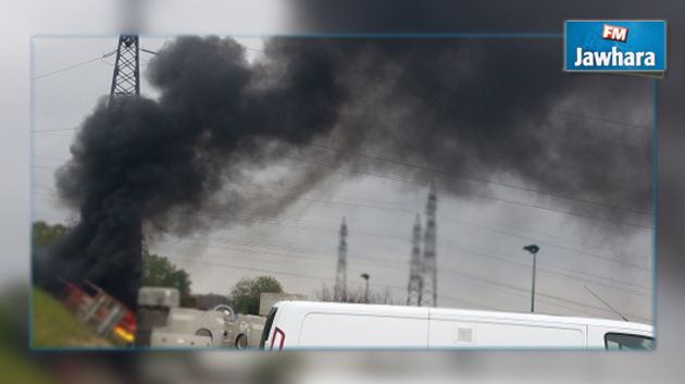 القيروان : سلك كهربائي يؤدي إلى احتراق سيارتين ومنزل