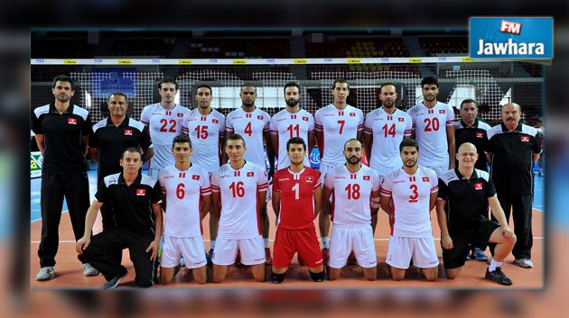 الكرة الطائرة : تونس تواجه الجزائر من اجل نهائي الدورة الترشيحية للالعاب الاولمبية ريو 2016