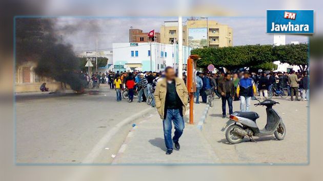 سيدي بوزيد : مسيرة احتجاجا على تواصل تهميش الجهة