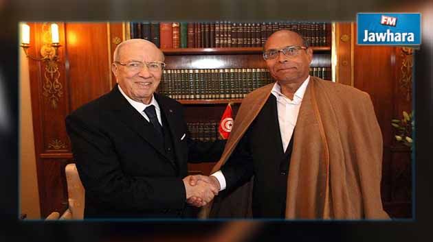المرزوقي يشن هجوما لاذعا على قايد السبسي.. من قطر