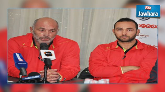 الندوة الصحفية للإطار الفني للمنتخب الوطني لكرة اليد