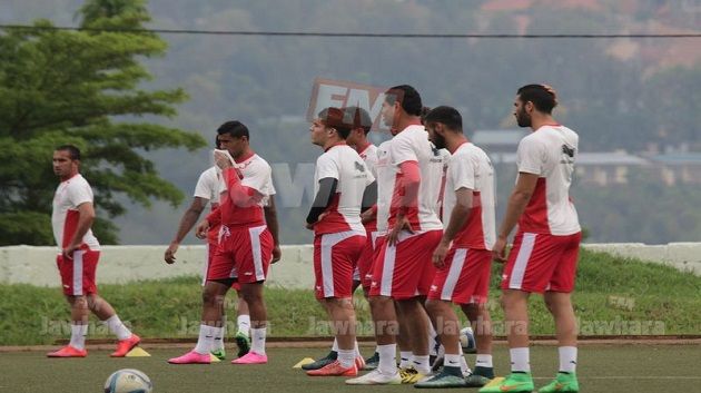 الحصة التدريبية للمنتخب التونسي في كيغالي