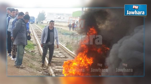 جندوبة : توقف القطار القادم من غار الدماء باتجاه تونس
