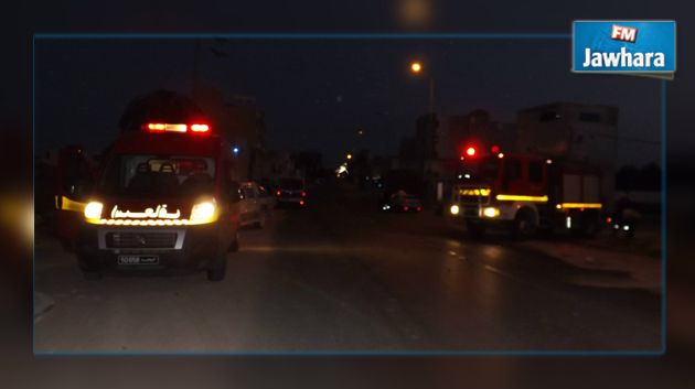بعد خروجها في مهمة : انقلاب شاحنة إطفاء إثر مهاجمتها من قبل عدد من الأشخاص