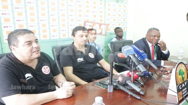 الندوة الصحفية للإطار الفني للمنتخب التونسي قبل مواجهة نيجيريا