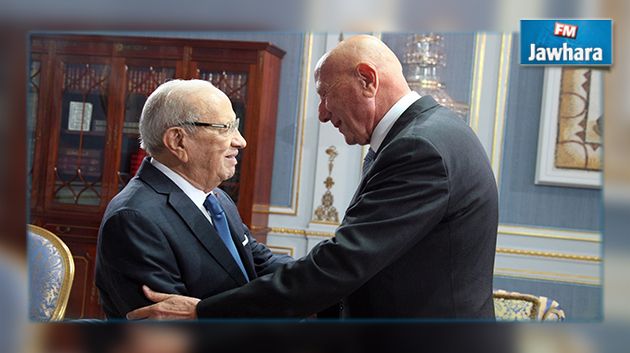 لقاء بين الباجي قايد السبسي وأحمد نجيب الشابي