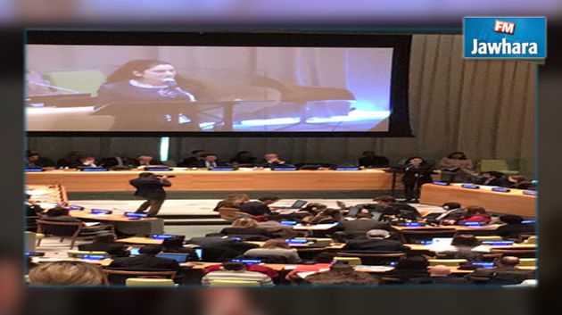 الناشطة سمر المزغني تمثل تونس في تظاهرة أممية