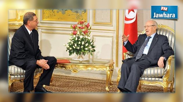 الباجي قايد السبسي : لا نية لتغيير رئيس الحكومة