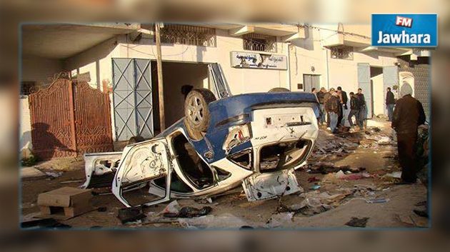 القيروان : القبض على شخصين متورّطين في نهب وحرق مقر الديوانة