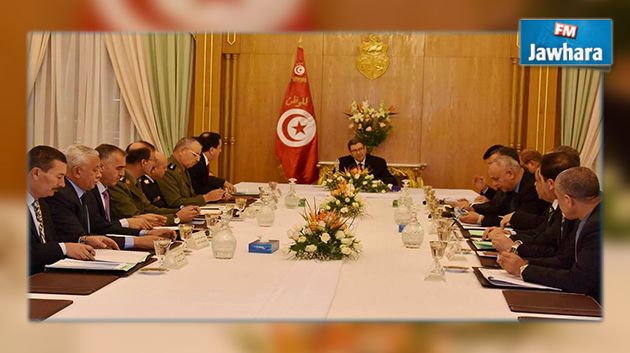 رئاسة الحكومة : اجتماع أمني حول الوضع في ليبيا وتهديد