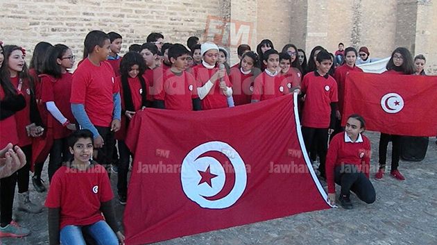 صور تظاهرة تعليمية لتلامذة المدرسة الإعدادية النموذجية بسوسة