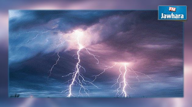 إشعار خاص حول الطقس : أمطار رعدية وسقوط للبرد   