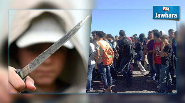 تشويه وجه تلميذ بآلة حادة في معهد بالقيروان ومسيرة احتجاجية للمطالبة بتوفير الأمن
