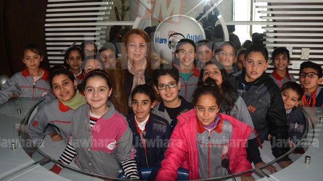 زيارة تلاميذ مدرسة 