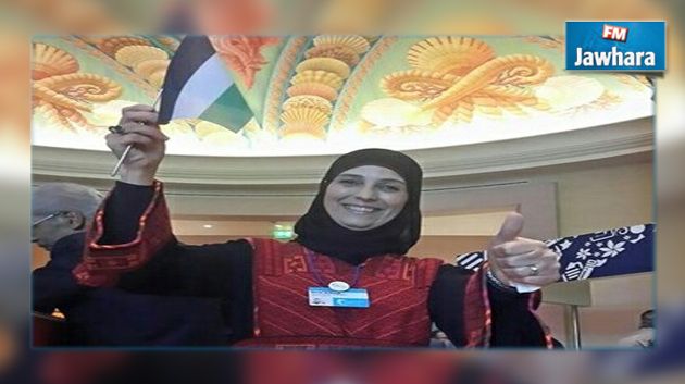 فلسطينية تفوز بلقب أفضل معلم في العالم