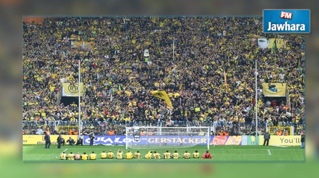 البطولة الالمانية: وفاة مشجع وإصابة آخر بأزمة قلبية فى مباراة دورتموند وماينز 