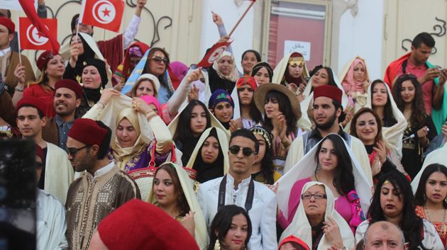 الخرجة في شارع الحبيب بورقيبة بمناسبة عيد الإستقلال